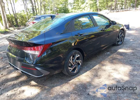 2025 Hyundai Elantra Sel Sport from USA, damaged, VIN KMHLM4DG9SU973191